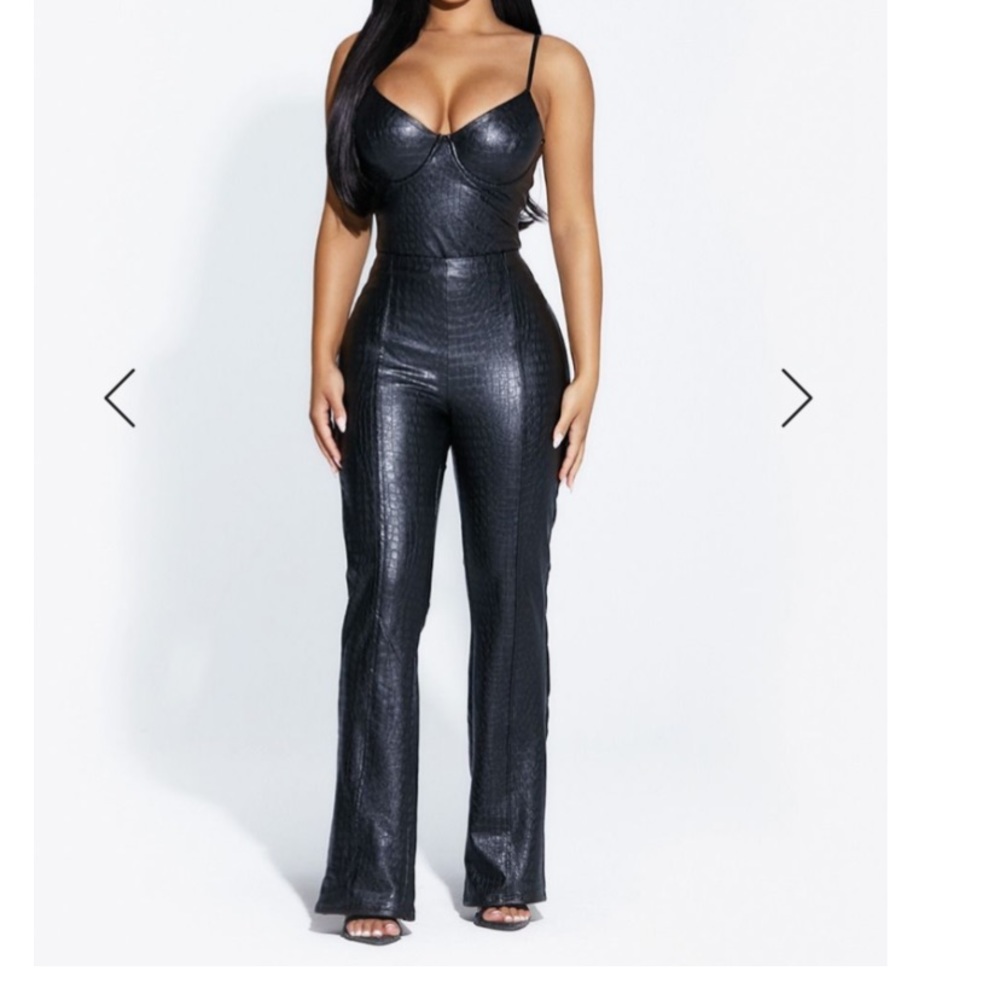 Naked wardrobe croc boot pants